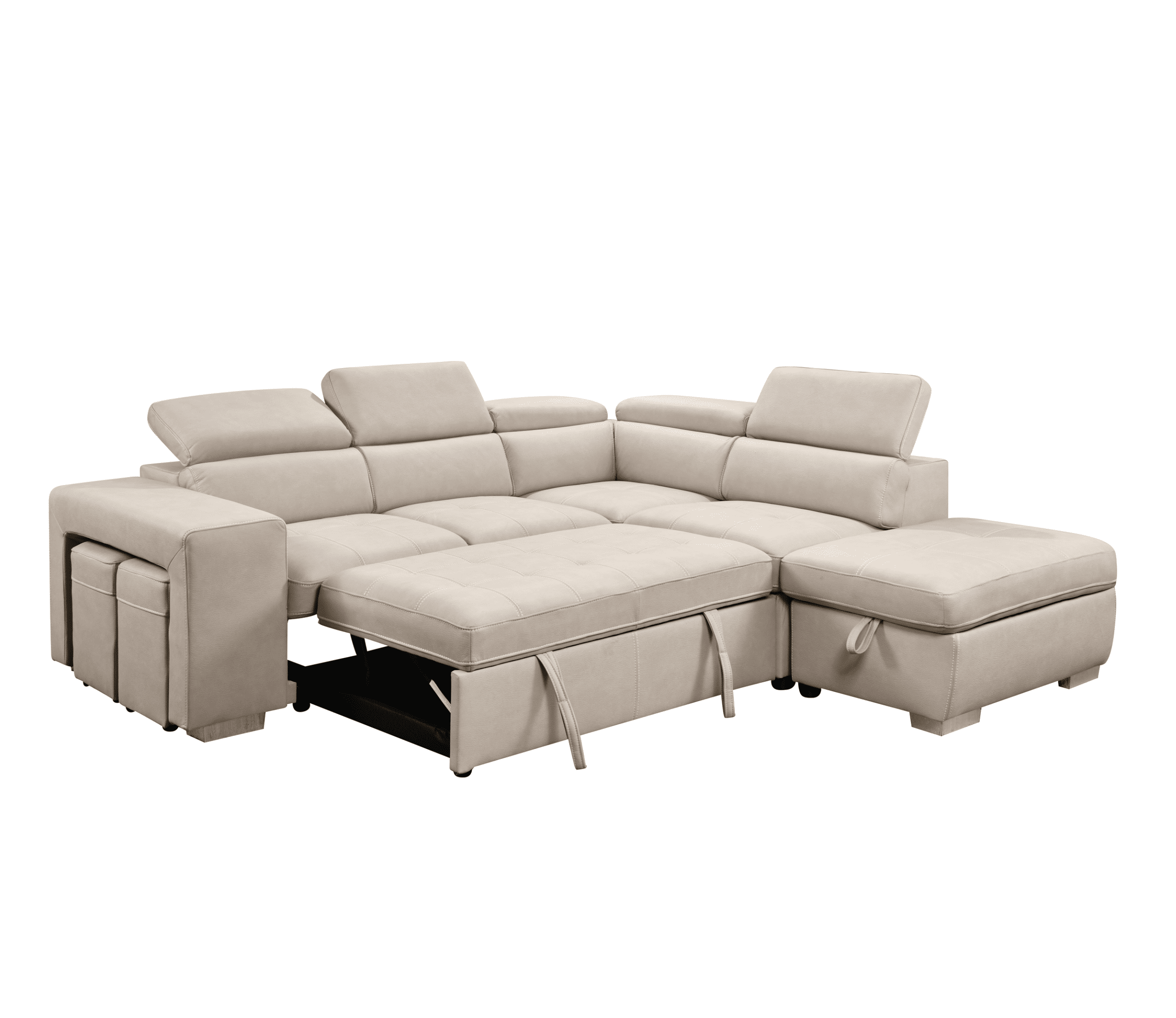 Keazile Oversized 5 Seat Sectional Sofa with Adjustable Keazile Oversized 5 Seat Sectional Sofa with Adjustable