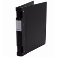 thumbnail image 1 of ERGO trade  1one-half inch-inch BLACK binder from KEBA Sweden  - 8.5x11, 1 of 4