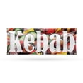 thumbnail image 1 of Kebab Banner Sign 24 Inch x 72 Inch | 13 oz Vinyl with Metal Grommets | Heavy-Duty Single-Sided Outdoor Durable Printed High-Quality Weatherproof | Made in the USA, 1 of 6
