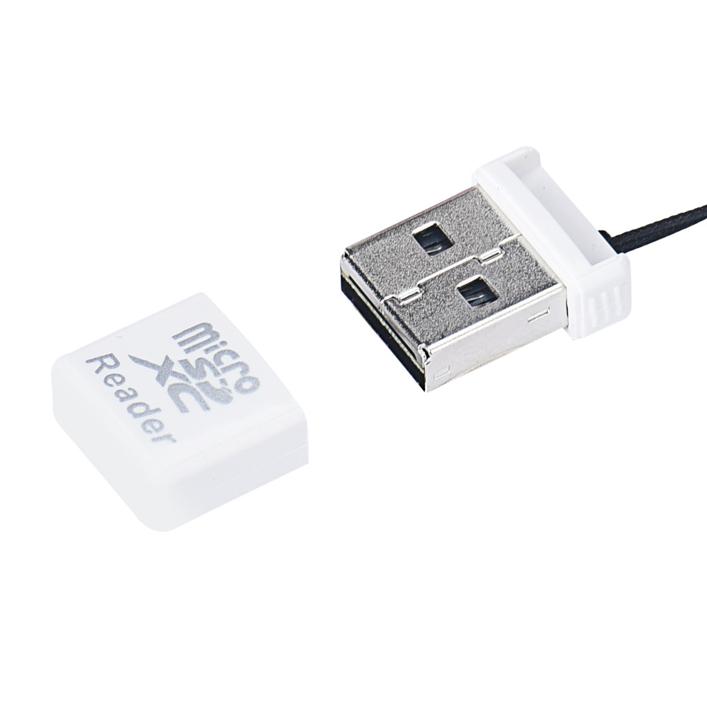 Kebidumei Mini Computer Card Reader Super Speed USB 2.0 SD Card For
