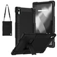 thumbnail image 1 of Kebiory Case for Onn 12.1 Inch Pro Tablet 2024 Model/Onn 12.1" Tablet Pro 100146663 Case,Shockproof Kids Case with Shoulder Strap for Walmart Onn 12.1" Tablet Pro (2024 Model:100146663)(Black), 1 of 7