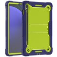 thumbnail image 1 of Kebiory Case for Samsung Galaxy Tab S9/S9 FE/S10 FE,Shockproof Protective Case for Samsung Tab S9/S9 FE/S10 FE Case with S Pen Holder&Multi-Angle Viewing Kickstand (Navy/Green), 1 of 2