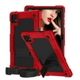 thumbnail image 1 of Kebiory Case for T-Mobile Revvl Tab 5G 2023 Released Tablet,Shockproof Kids Friendly Rugged Hybrid Case Cover (with Kickstand) for T-Mobile Revvl Tab 5G 2023 Released 10.36 Inch (Red+Black), 1 of 6