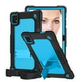 thumbnail image 1 of Kebiory Case for T-Mobile Revvl Tab 5G 2023 Released Tablet,Shockproof Kids Friendly Rugged Hybrid Case Cover (with Kickstand) for T-Mobile Revvl Tab 5G 2023 Released 10.36 Inch (Black+Blue), 1 of 6