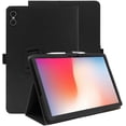 thumbnail image 1 of Kebiory Case for TECLAST P30 Tablet,for Teclast P30T Tablet Case,PU Leather Folio Folding Stand Protective Case with Pencil Holder&Wrist Strap Cover for TECLAST P30/P30T 10.1 inch 2023 (Black), 1 of 8
