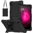 thumbnail image 1 of JBuwsdan Case for T-Mobile Revvl Tab 2 Tablet 10.1 inch,Shockproof Kids Friendly Protective Cover Built-in Kickstand with Shoulder Strap for Revvl Tab 2 2025 Tablet 10.1 inch(Black), 1 of 8