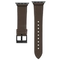 thumbnail image 1 of Kebiory Compatible with Apple Watch Band 42mm 44mm 45mm 49MM,Canvas Strap with Soft Leather Lining with Classic Firmly Buckle for iWatch Series8/7/6/5/4/3/2/1/SE for Women/Man (Brown), 1 of 6