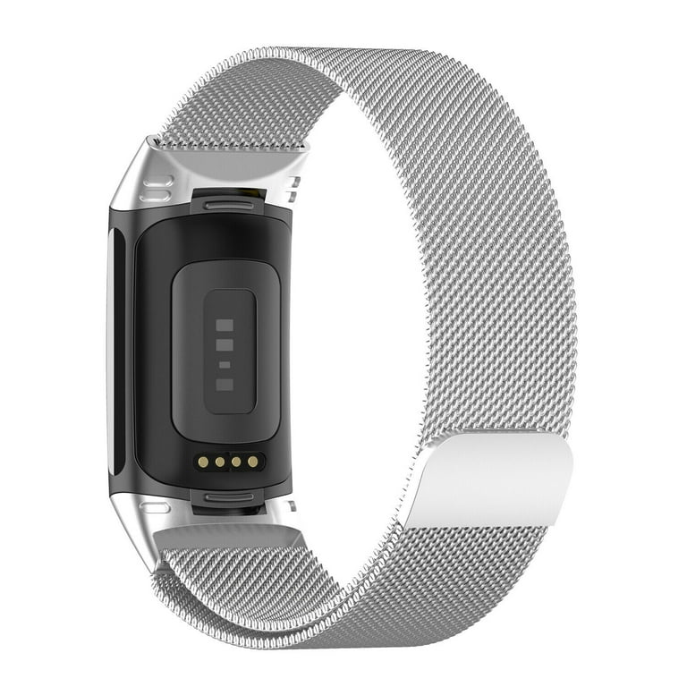 Silver Fitbit Charge 6 Band, Fitbit Charge 6 Bracelet, Fitbit