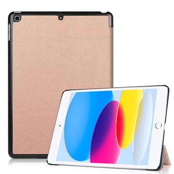 Kebiory Kebiory for iPad 9.7 Inch iPad 6th/5th Generation Tablet Case ,for iPad Air 2/Air 1 Tablet Case with Soft Skin Silicone Back, Auto Wake/Sleep Cover (Rose Gold)
