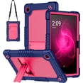 thumbnail image 1 of JBuwsdan Case for T-Mobile Revvl Tab 2 Tablet 10.1 inch,Shockproof Kids Friendly Protective Cover Built-in Kickstand with Shoulder Strap for Revvl Tab 2 2025 Tablet 10.1 inch(Navy/Pink), 1 of 8
