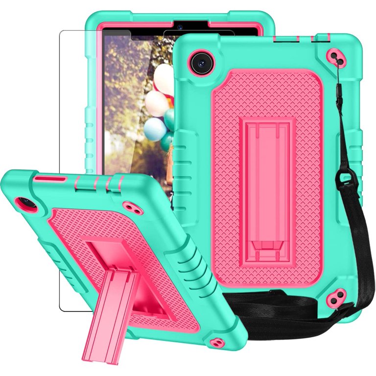 Kebiory for TCL Tab 8 WiFi Tablet Case,with Tempered Screen