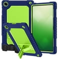 thumbnail image 1 of Kebiory for Walmart Onn 10.4 Tablet Pro 2023 (Model:100110603) Case,Shockproof Kids Friendly Rugged Hybrid Case(with Kickstand) for Walmart Onn 10.4" Tablet Pro 2023(Model:100110603)(Navy+Green), 1 of 6