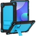 thumbnail image 1 of Kebiory for Walmart Onn 11 Tablet Pro (Model:100110027) Tablet Case,Shockproof Kids Friendly Rugged Hybrid Case(Built-in Kickstand) for Walmart Onn 11 Inch Pro (Model:100110027) 2023(Black+Blue), 1 of 6