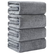 Kebury 4 Pack Bath Towels Extra large, 35"x70" Bath Sheets Towels Set For Adults, Oversize Bathroom Towel Ultra Soft Microfiber Quick Dry Highly Absorbent Showe