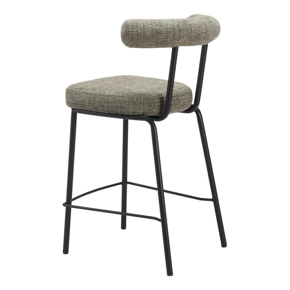 Kede Counter Stool Green Tweed