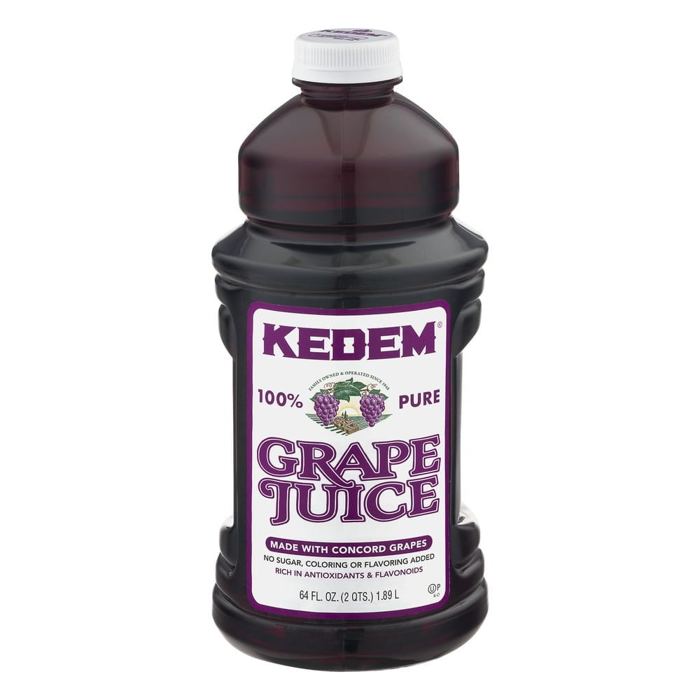 Kedem 100% Juice, Grape, 64 fl oz, 1 Count