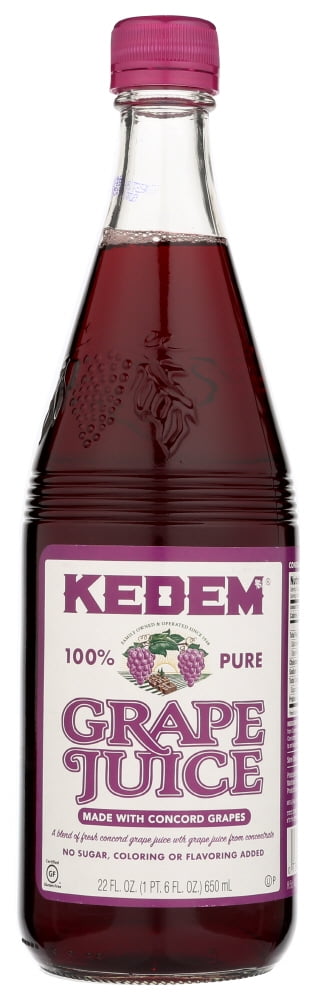 Kedem 100% Pure Grape Juice, 22.0 FL OZ
