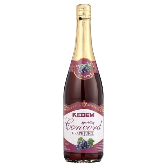 Kedem Concord Sparkling Grape Juice, 25.4floz