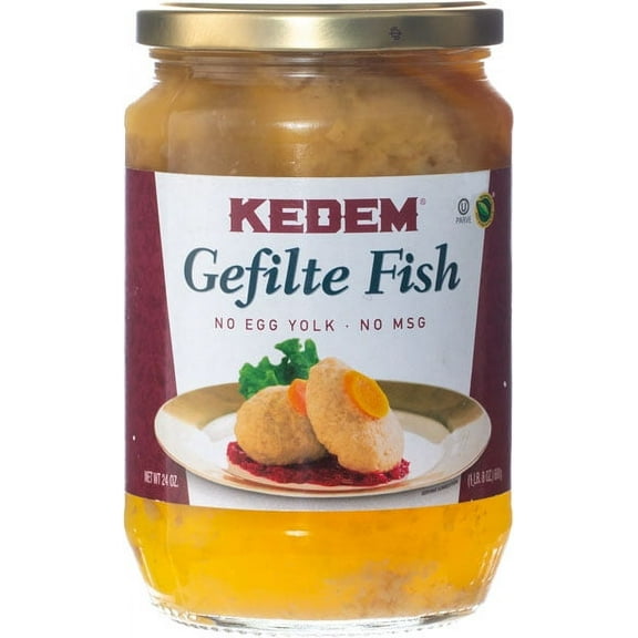 Kedem Gefilte Fish 24 oz (pack of 6)