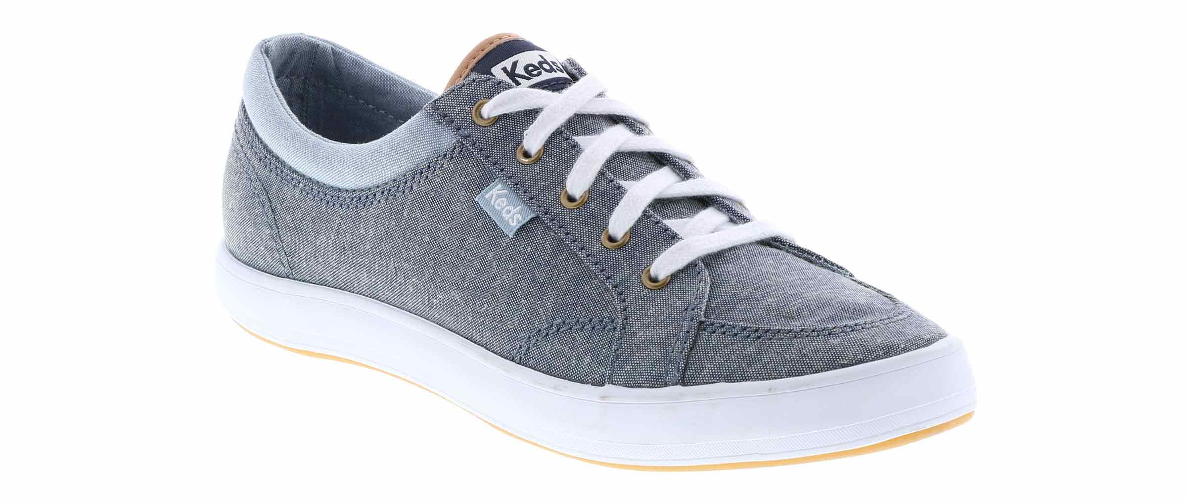 Keds center store denim blue