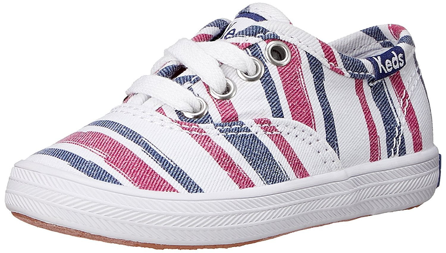 Keds Champion CVO Prints Sneaker (Toddler/Little Kid/Big Kid),Navy