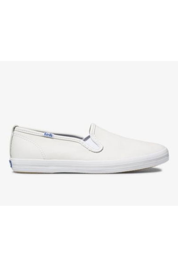 Champion Slip On Leather Women 9 White
