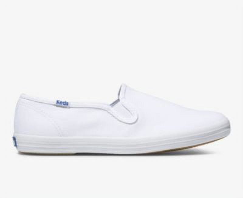 Keds Champion Women's Canvas Slip On Sneakers, White