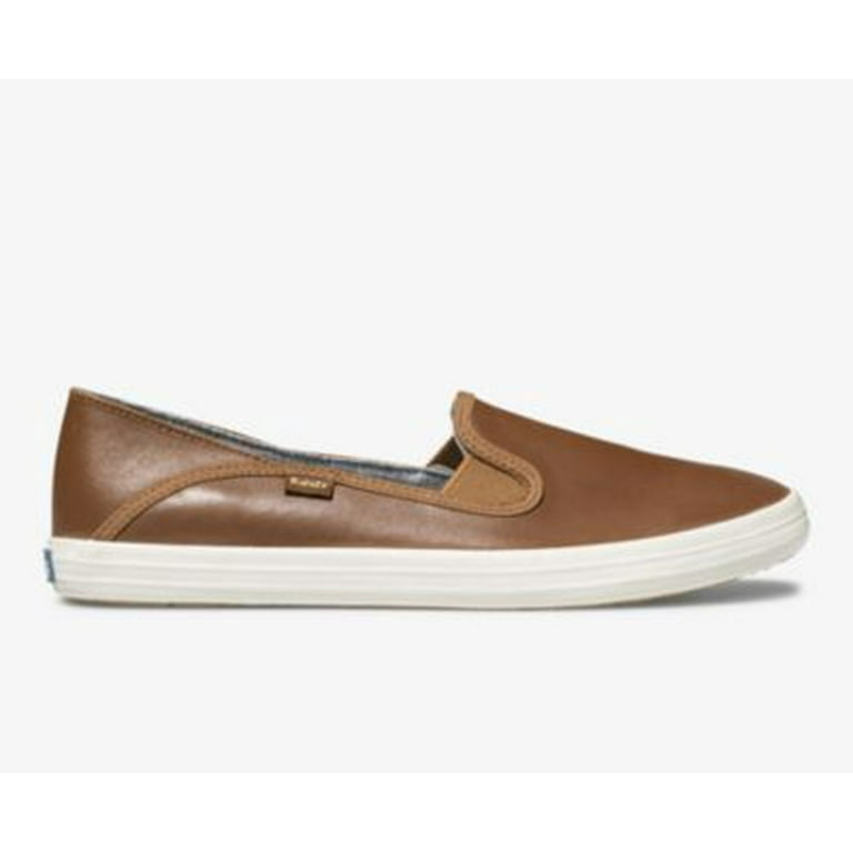 Keds Crashback Leather Women 7.5 Cognac Brown Walmart