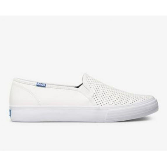 Keds Double Decker Perf Leather Women White