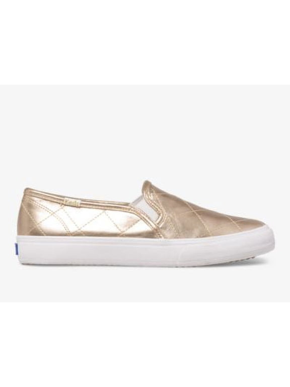 Double Decker Quilted Leather Slip On Sneaker (Women's)