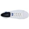 thumbnail image 1 of Keds Kickstart Leather Women 6 White/Blue, 1 of 6