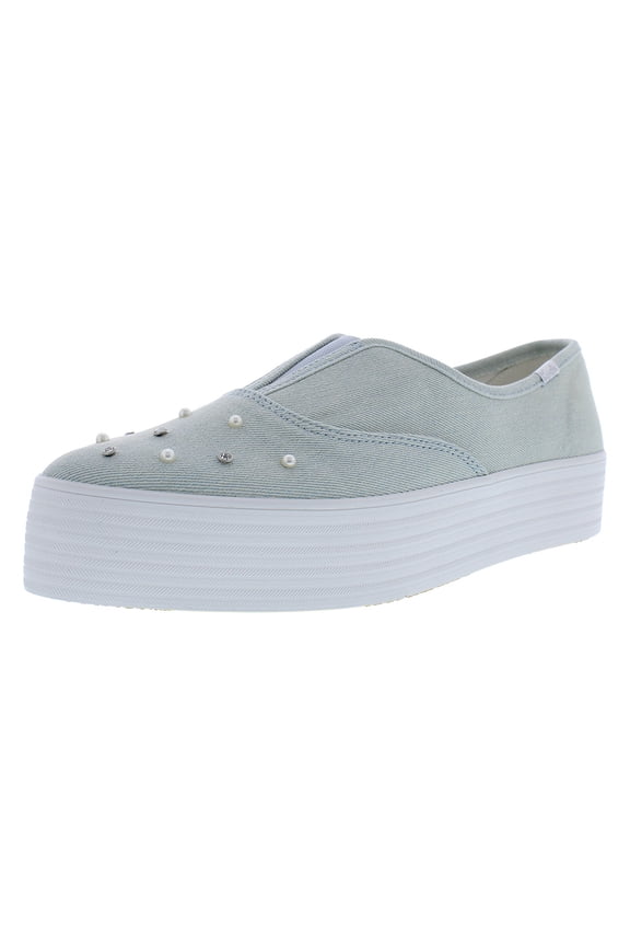 Point Slip Womens Shoes Size 10, Color: Denim