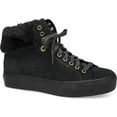 thumbnail image 1 of Keds Rise Hi Suede Faux Fur Women 10 Black, 1 of 6