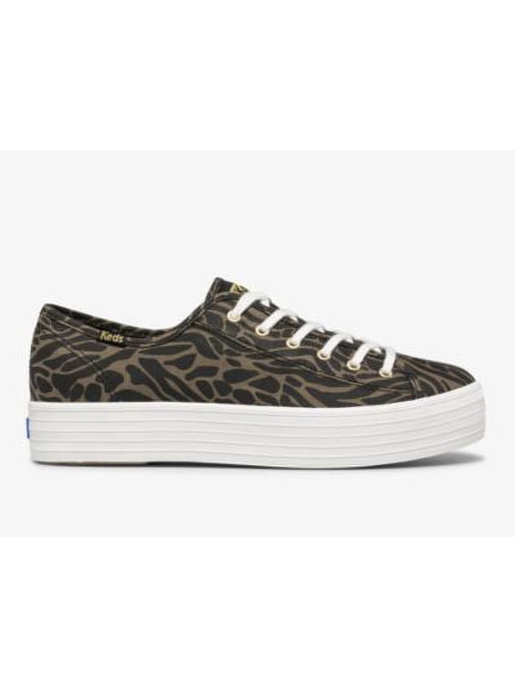 Triple Kick Feat. Organic Cotton Print Sneaker Women Jungle