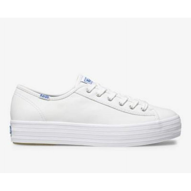 Keds Triple Kick Leather Women 8.5 White Walmart