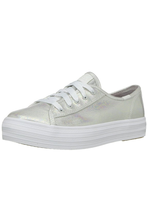 Triple Kick Sneaker Little Kid/Big Kid, Grey Iridescent, 11 M US Little Kid