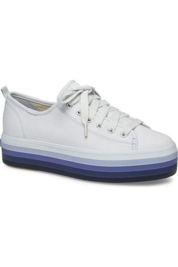 Triple Up Rainbow Foxing Women 6.5 Blue Multi