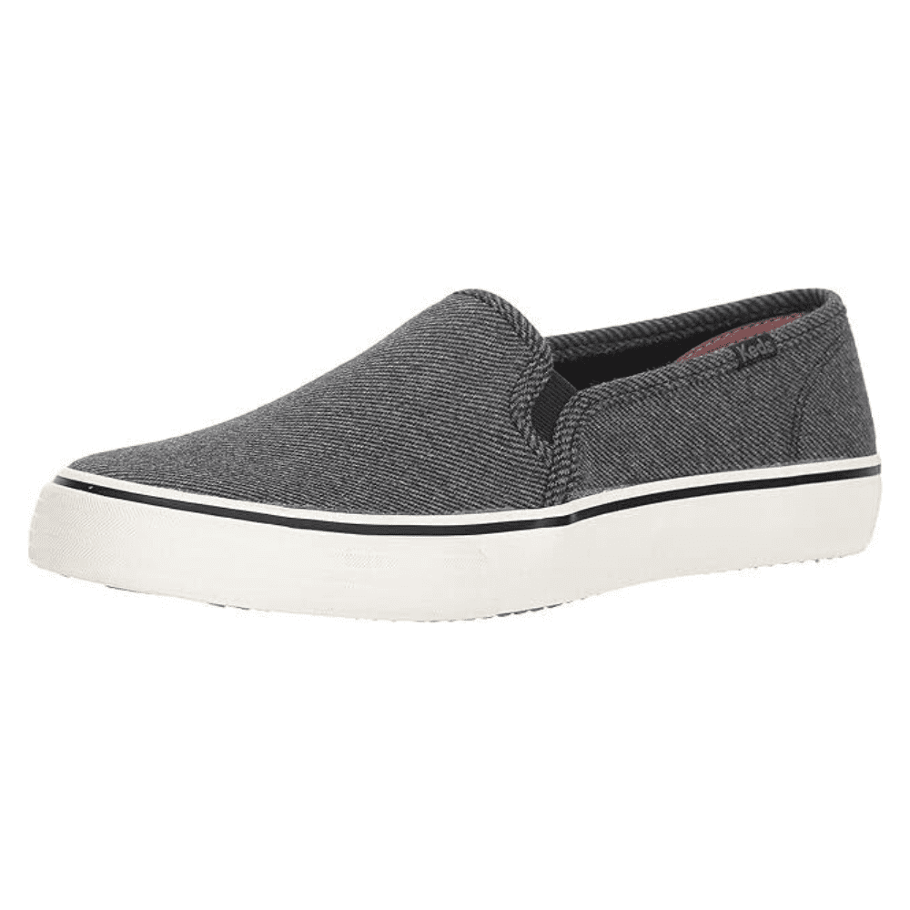 Keds Women's Center III Chambray Sneakers - Grey Canvas Lace-Up, Size 6.5 - View #10