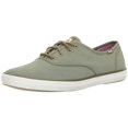 thumbnail image 1 of Keds Women's Champion Chambray Nylon Wx Fashion Sneaker, Olive, 9 M US, 1 of 8