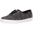 thumbnail image 1 of Keds Women's Champion Lurex Stripe Fashion Sneaker, Black, 7 M US, 1 of 8
