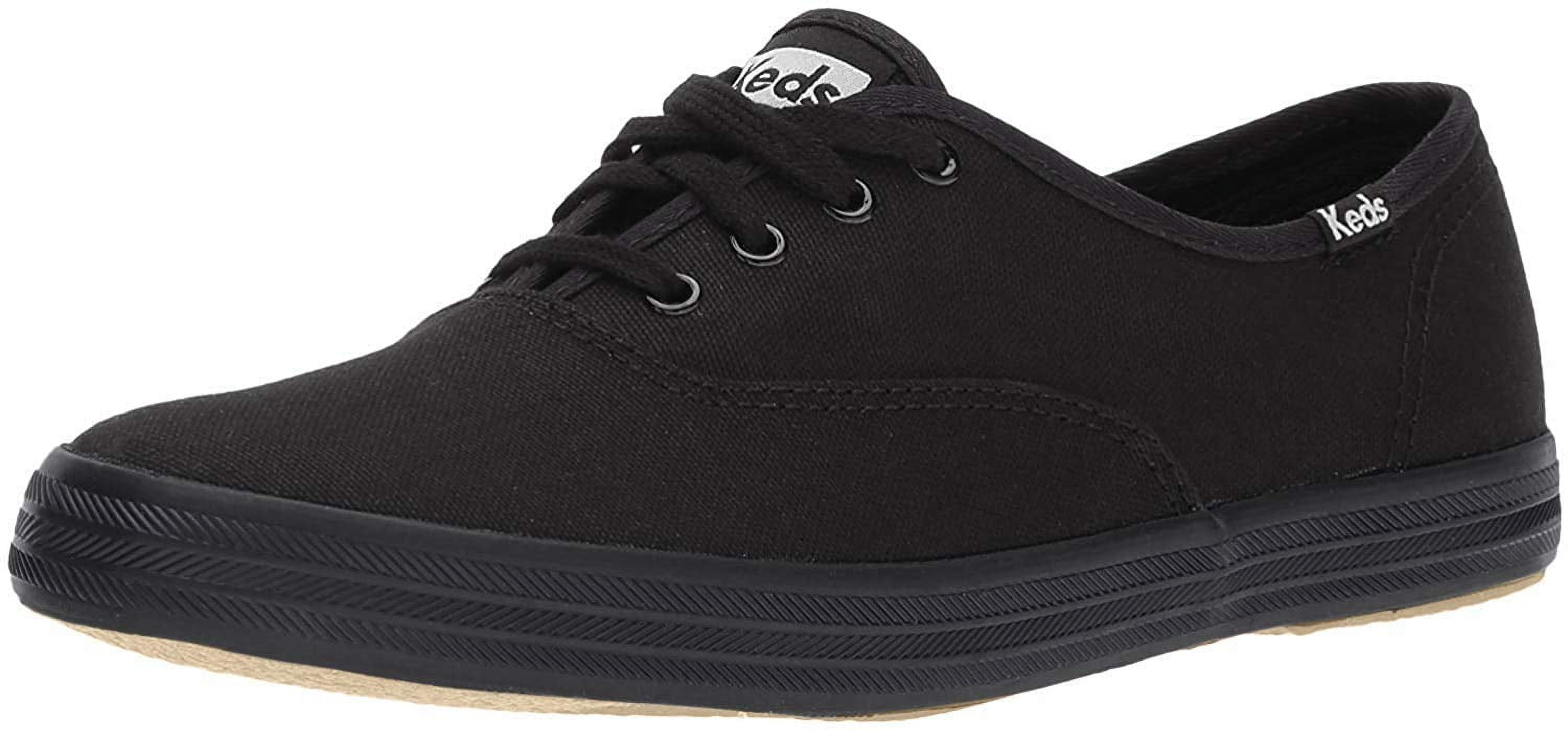 Keds Women's Champion Sneaker, Black Black, Size 6.5 M US - Walmart.com