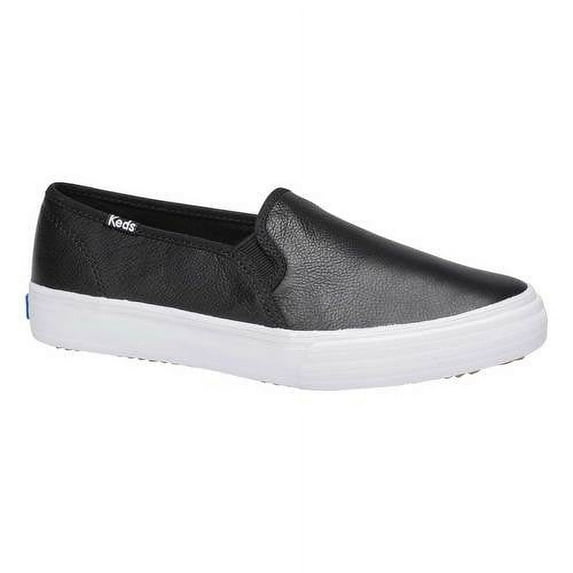 Keds Women's Double Decker Leather Slip On Sneaker