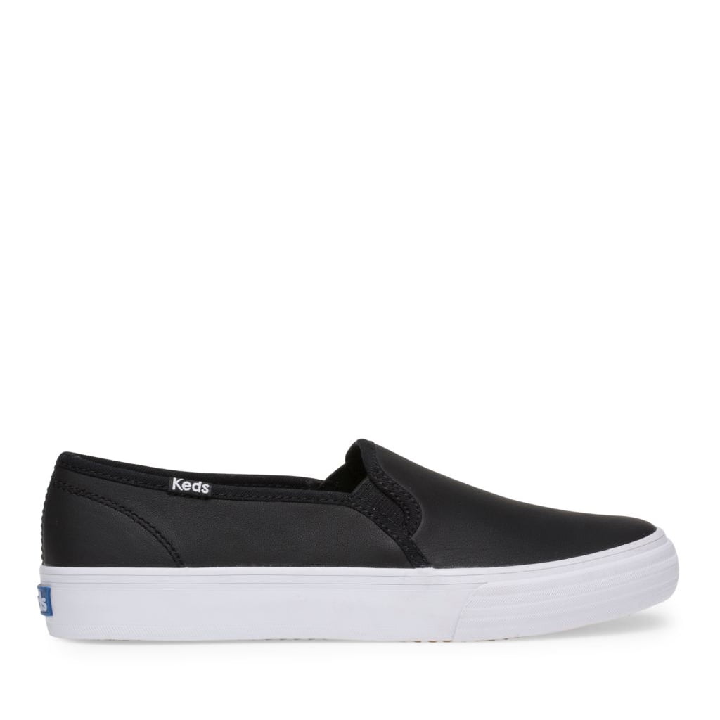 Keds Double Decker Leather Slip On Sneaker - Walmart.com