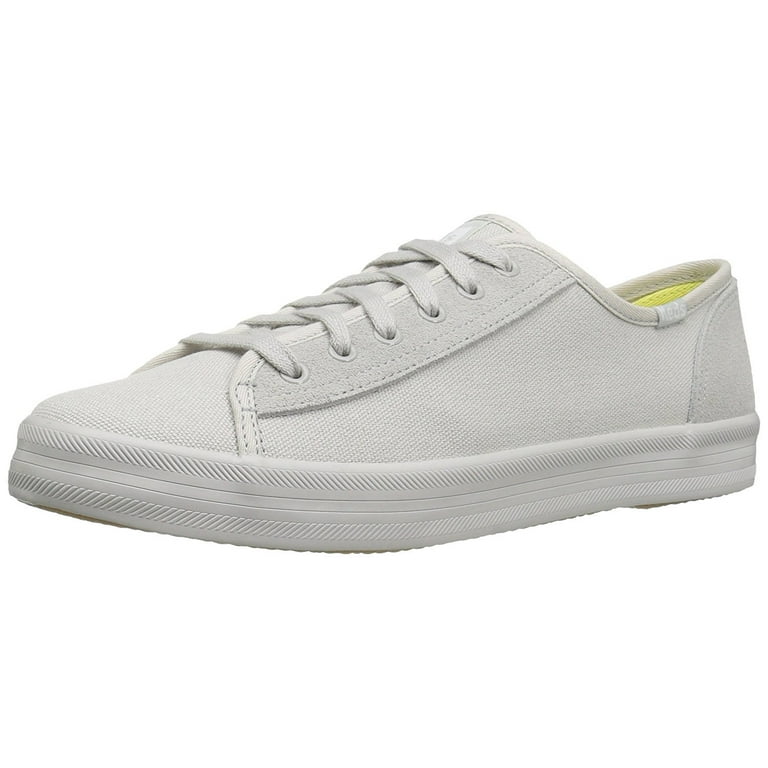 Keds Women s Kickstart Retro Court Mono Fashion Sneaker Light Gray 11 M US