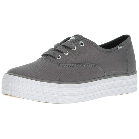 Keds Women's Triple Canvas Fashion Sneaker,Graphite,9.5 M US