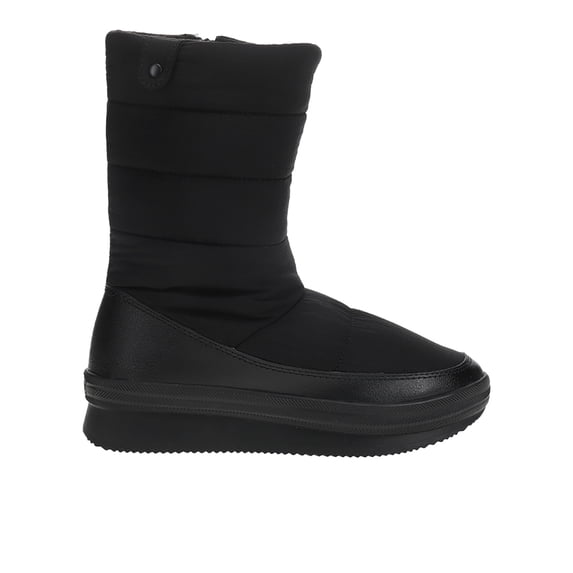 Keds Womens Apres Quilted Zippered Snow Mid Calf Boots