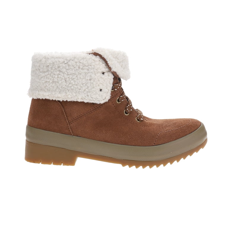 Keds Women's Cooper Boot - Ankle Sneaker Boot, Water Repellent, Fleece Lined, Suede & Nylon Upper