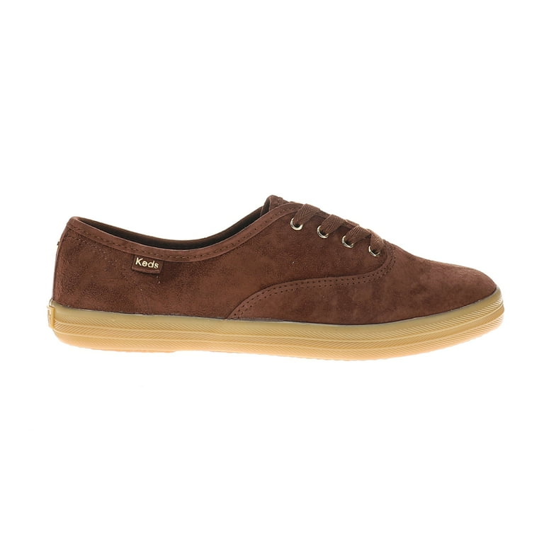 Luxe Leather Keds Women's Champion Leather Sneaker Shop Brown