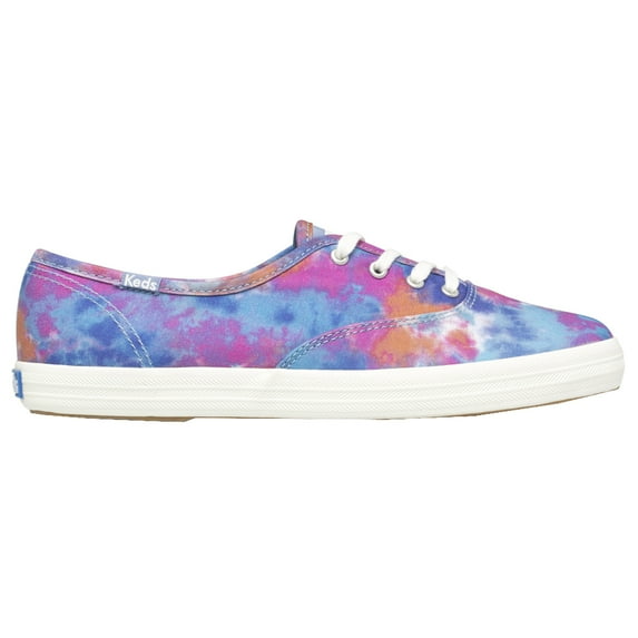 Keds Womens Champion Canvas Tie Dye Lace Up Athletic Sneakers Casual Shoes