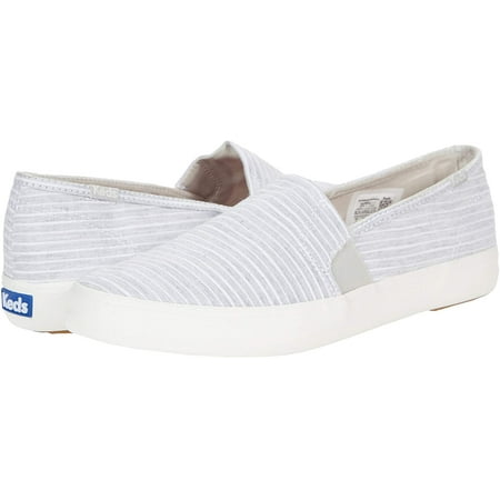 Keds Womens Clipper Slip on Sneaker 11 Light Gray